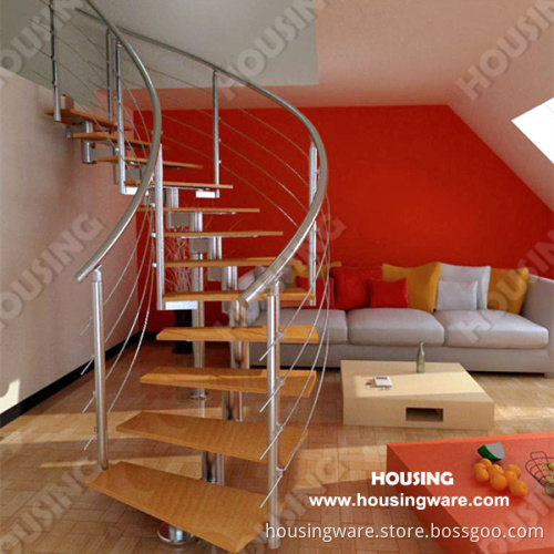 International Design Best Selling Curved Stairs